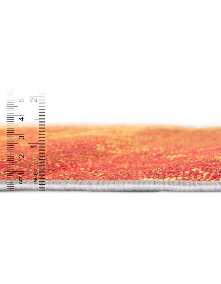 Detail image of 2' 7 x 12'  Washable Modern Indoor / Outdoor Runner Rug