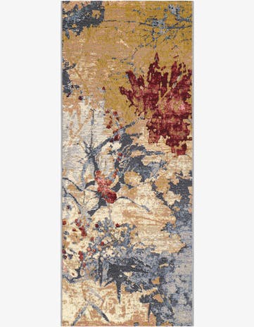 2' x 5' Easy-Clean Modern Indoor / Outdoor Runner Rug