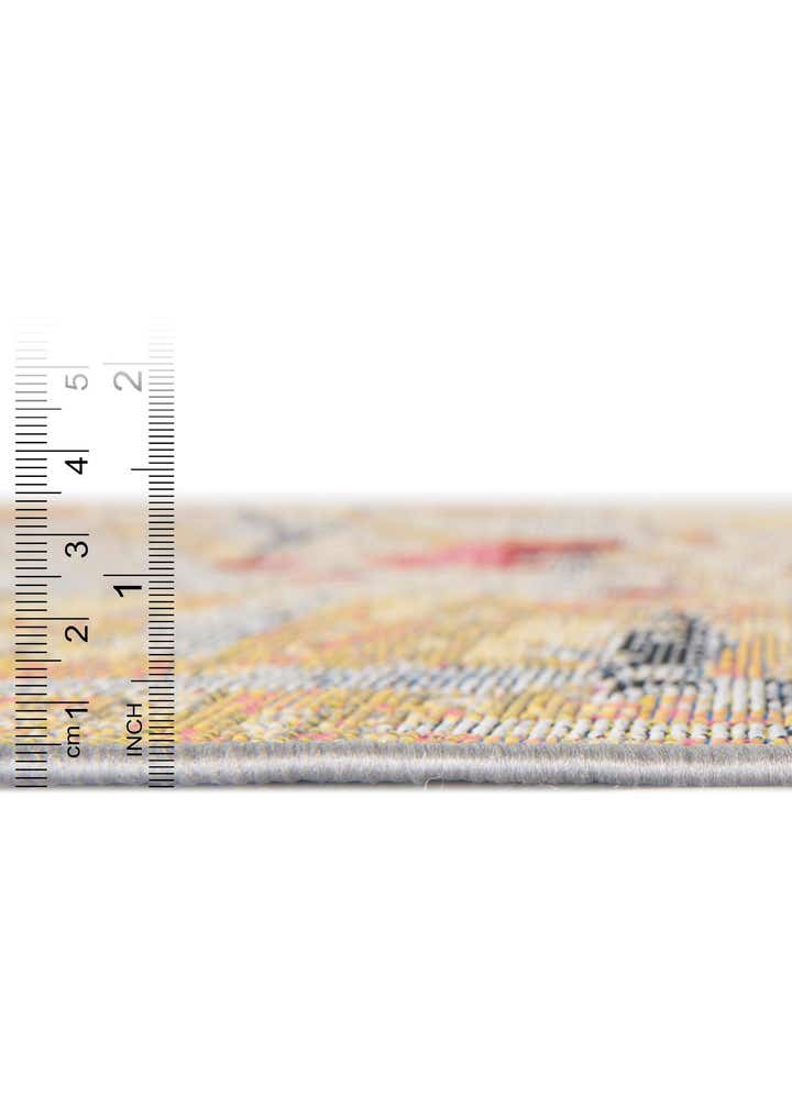 2' x 8' Easy-Clean Modern Indoor / Outdoor Runner Rug