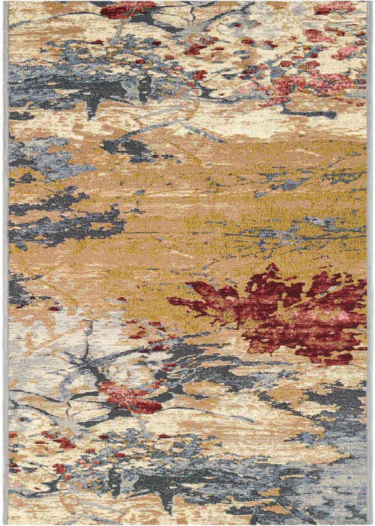 2' x 8' Easy-Clean Modern Indoor / Outdoor Runner Rug