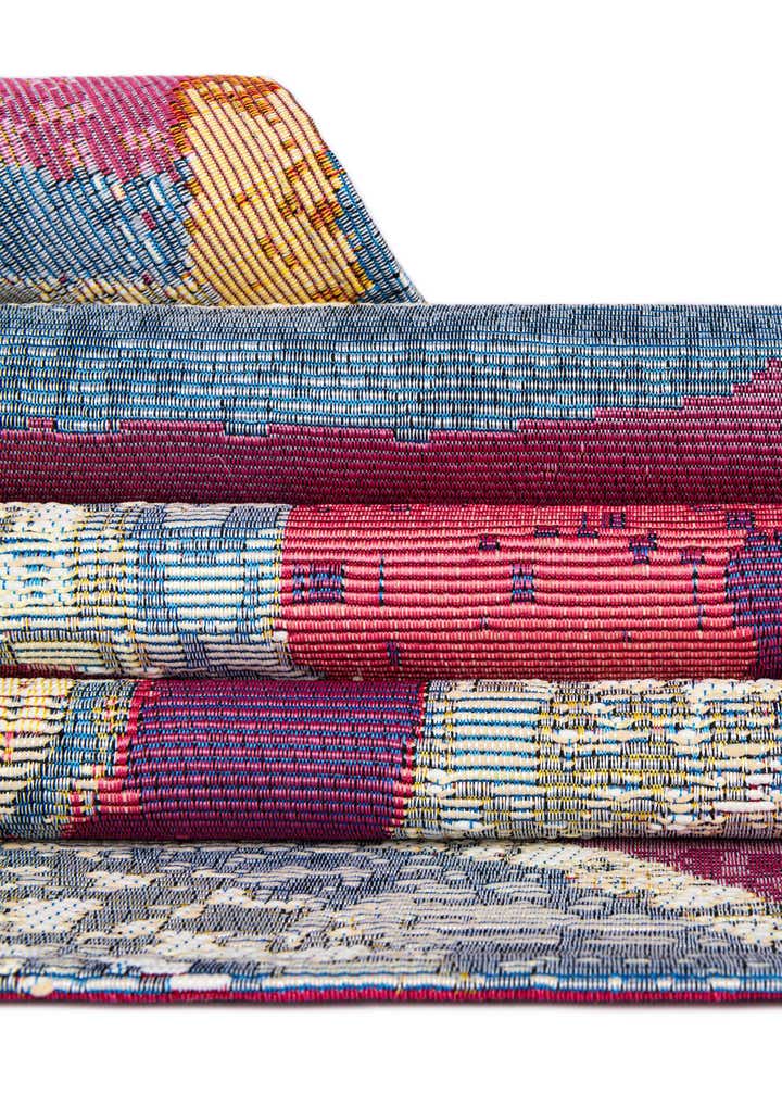 10' x 24' Easy-Clean Modern Indoor / Outdoor Runner Rug
