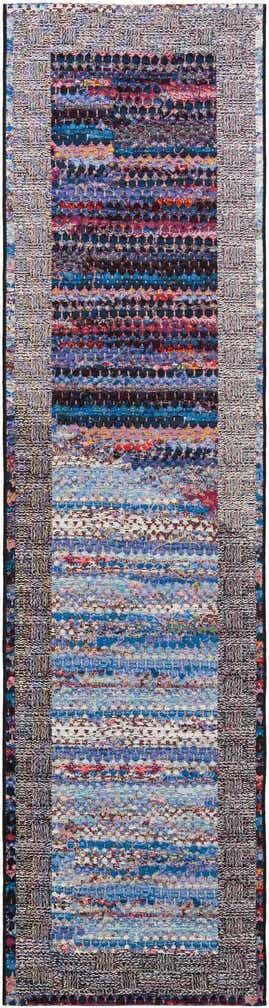 2' 7 x 10' Easy-Clean Modern Indoor / Outdoor Runner Rug