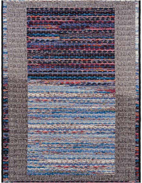2' 7 x 12' Easy-Clean Modern Indoor / Outdoor Runner Rug