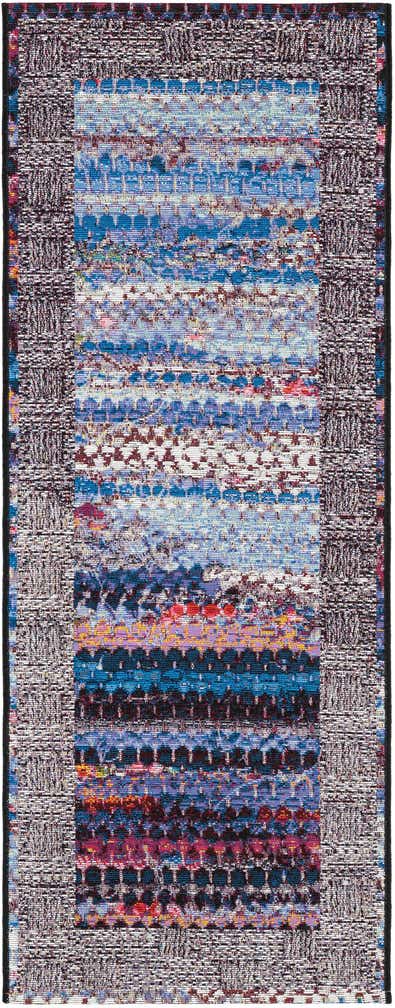 2' x 5' Easy-Clean Modern Indoor / Outdoor Runner Rug