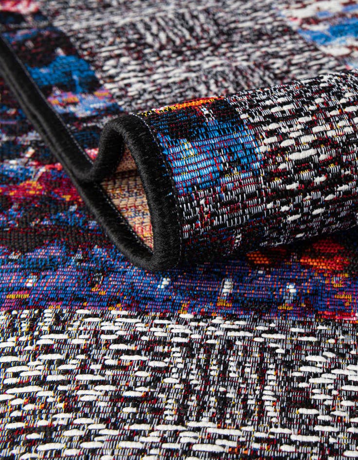 Detail image of 2' x 5' Easy-Clean Modern Indoor / Outdoor Runner Rug