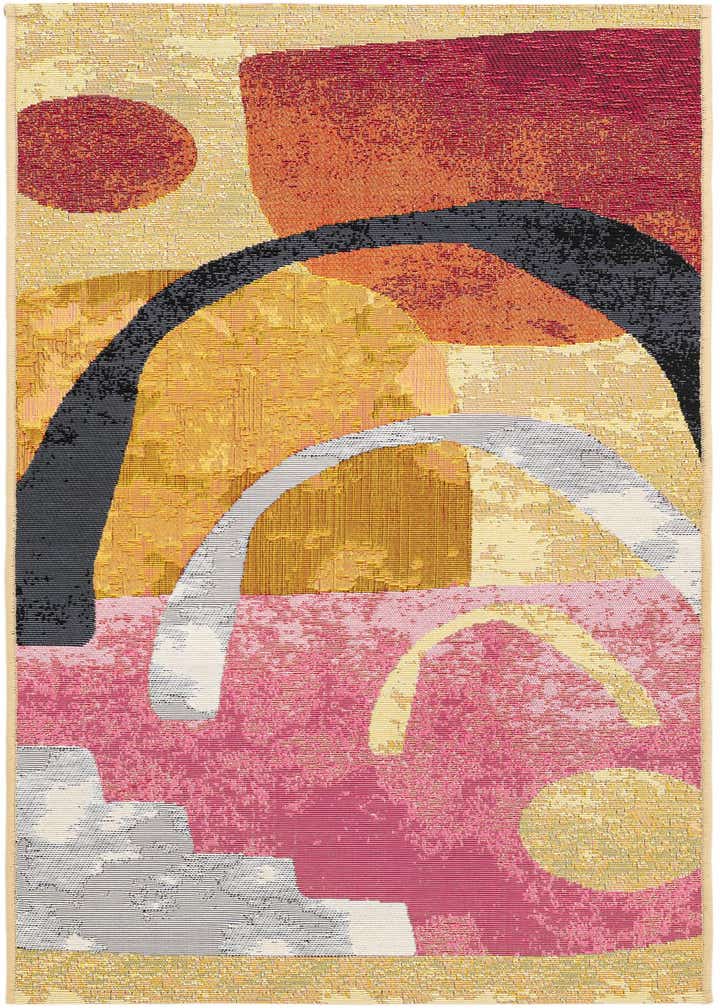 2' x 5' Easy-Clean Modern Indoor / Outdoor Runner Rug
