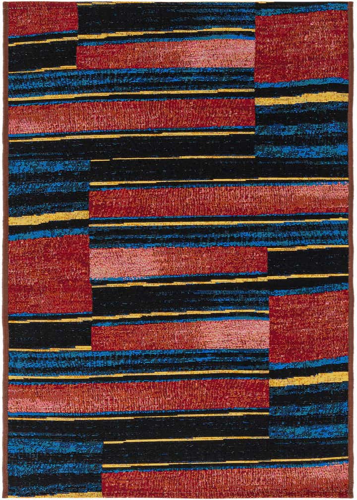 2' x 5' Easy-Clean Modern Indoor / Outdoor Runner Rug