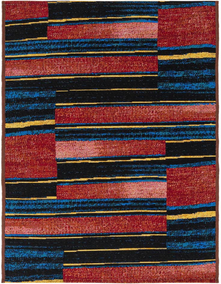 Detail image of 2' x 5' Easy-Clean Modern Indoor / Outdoor Runner Rug