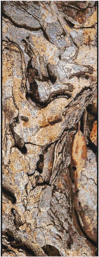 2' x 5' Easy-Clean Modern Indoor / Outdoor Runner Rug