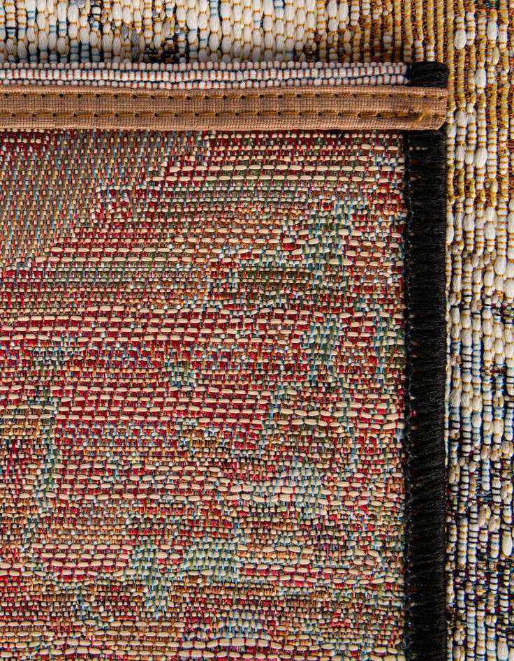 Detail image of 2' x 8' Easy-Clean Modern Indoor / Outdoor Runner Rug