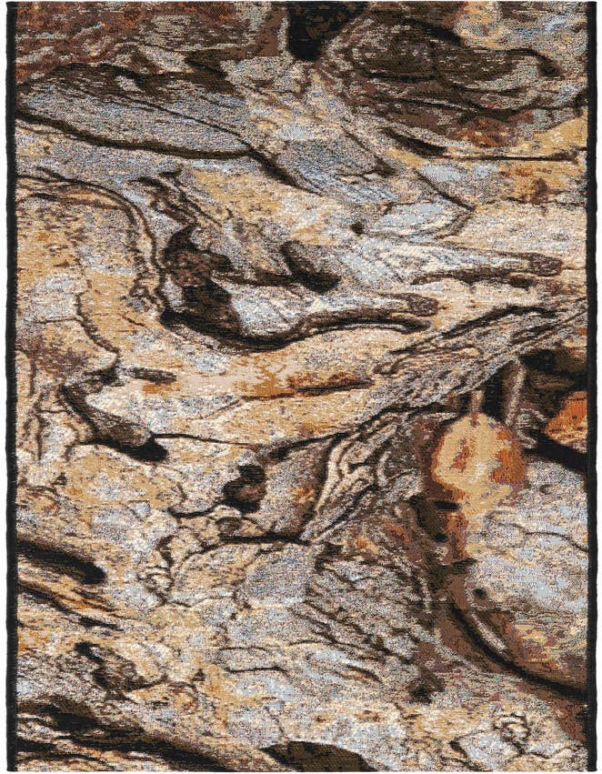 Detail image of 2' x 6' Easy-Clean Modern Indoor / Outdoor Runner Rug
