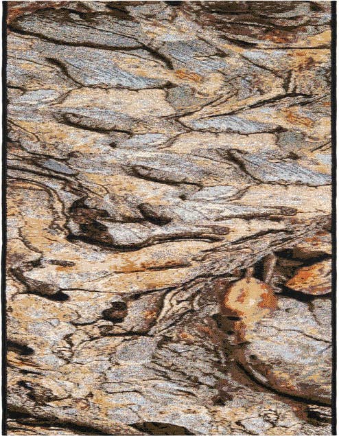 Detail image of 2' x 8' Easy-Clean Modern Indoor / Outdoor Runner Rug