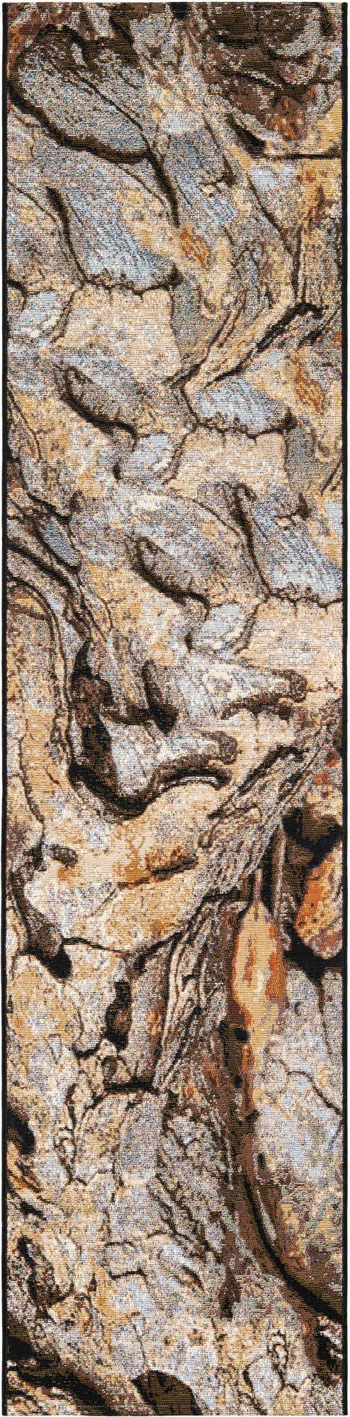 2' x 8' Easy-Clean Modern Indoor / Outdoor Runner Rug