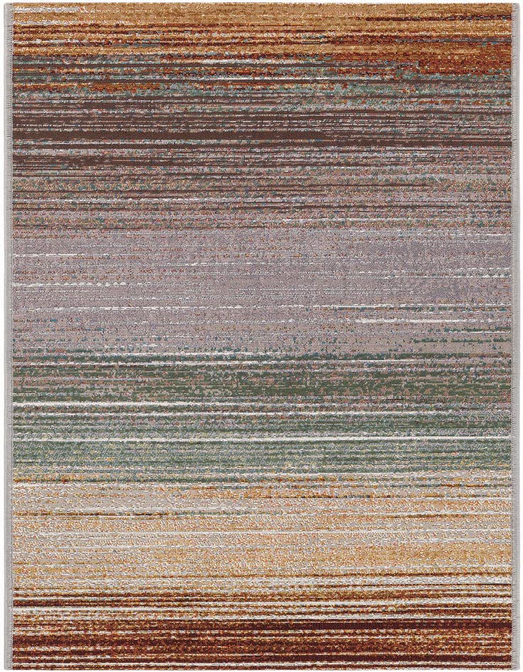 Detail image of 2' x 5' Easy-Clean Modern Indoor / Outdoor Runner Rug