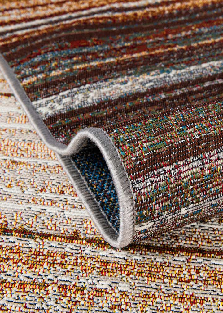 2' 7 x 10' Easy-Clean Modern Indoor / Outdoor Runner Rug