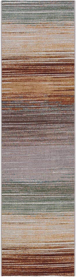 Detailansicht von 60cm x 245cm Leicht zu reinigen Modern Innen- / Aussenbereich Läufer Teppich