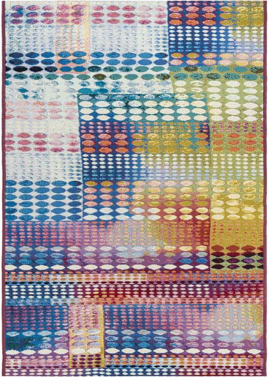 2' 7 x 10' Easy-Clean Modern Indoor / Outdoor Runner Rug