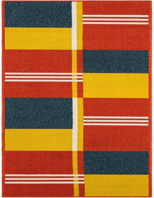Detail image of 2' x 8' Easy-Clean Modern Indoor / Outdoor Runner Rug