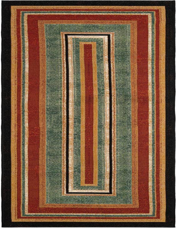 Detail image of 2' 7 x 10' Easy-Clean Modern Indoor / Outdoor Runner Rug