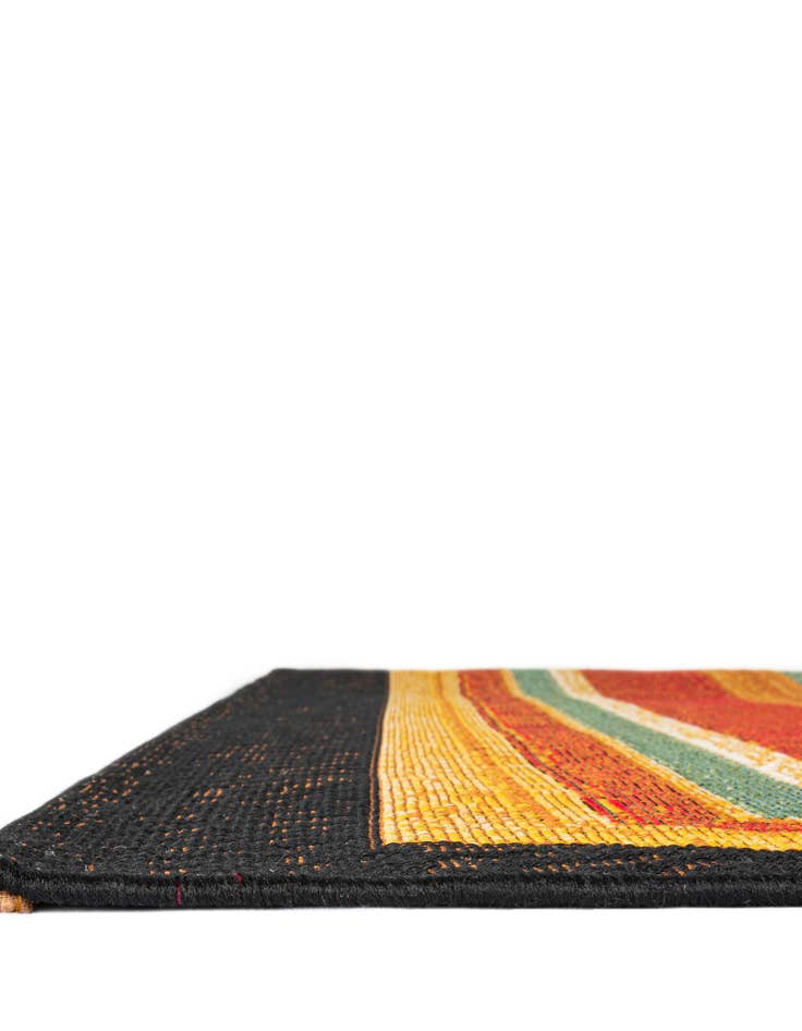Detail image of 2' x 8'  Washable Modern Indoor / Outdoor Runner Rug
