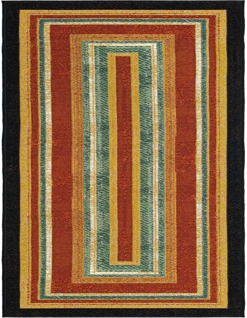 2' x 8' Easy-Clean Modern Indoor / Outdoor Runner Rug
