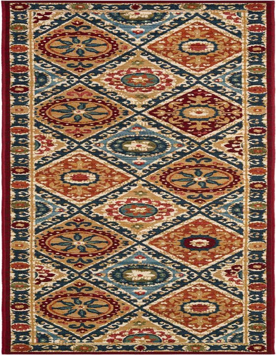 Detail image of 2' 7 x 10' Easy-Clean Modern Indoor / Outdoor Runner Rug