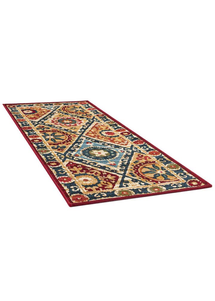 2' x 5' Easy-Clean Modern Indoor / Outdoor Runner Rug