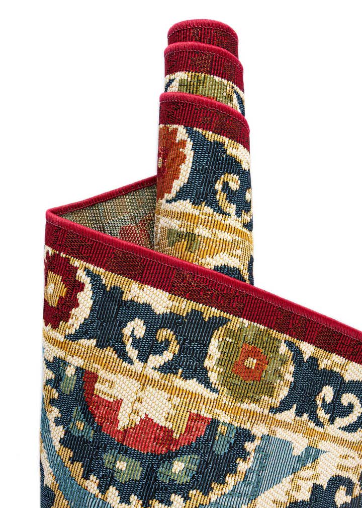 2' 7 x 10' Easy-Clean Modern Indoor / Outdoor Runner Rug
