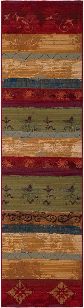 2' x 8' Easy-Clean Modern Indoor / Outdoor Runner Rug