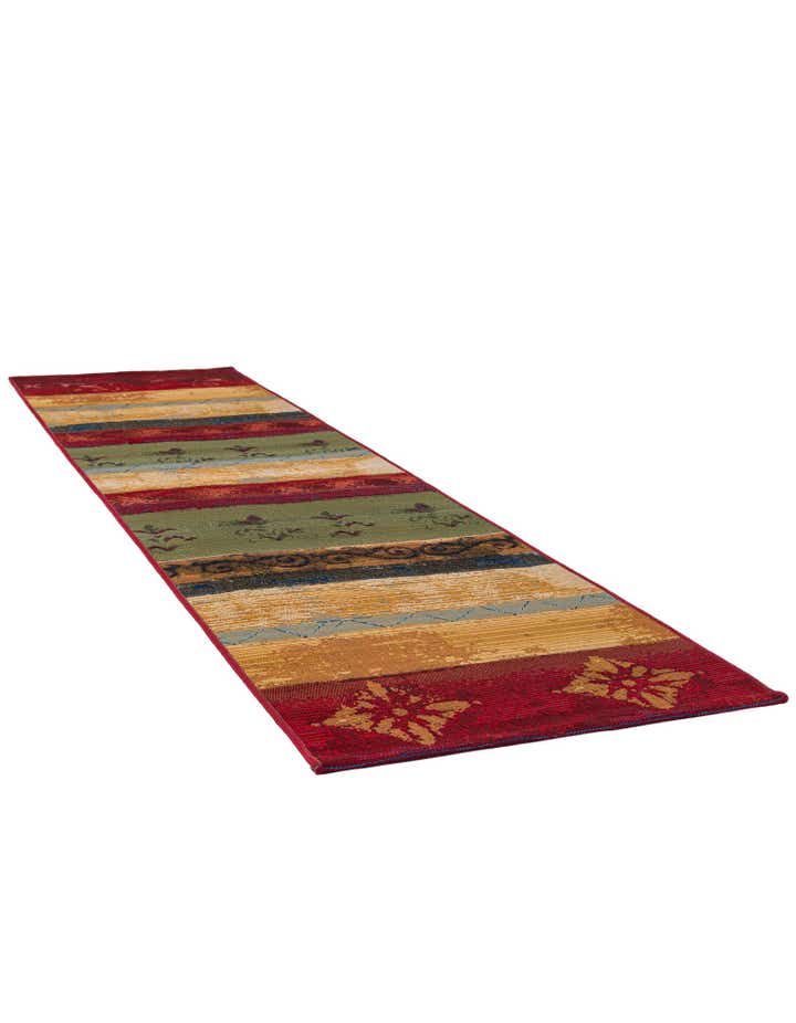 2' x 8' Easy-Clean Modern Indoor / Outdoor Runner Rug