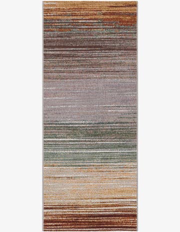 2' x 5' Easy-Clean Modern Indoor / Outdoor Runner Rug