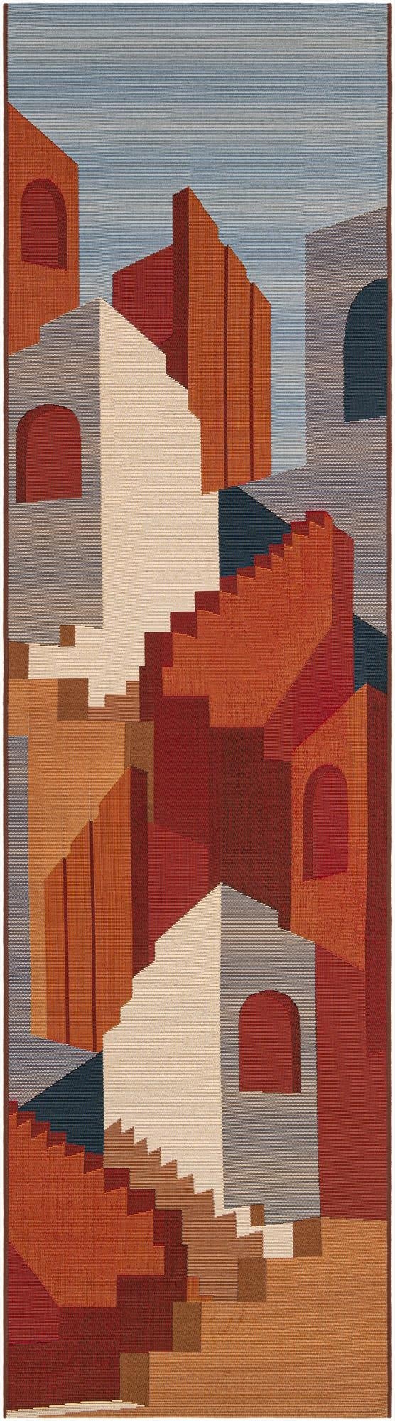 2' 7 x 10'  Washable Modern Indoor / Outdoor Runner Rug