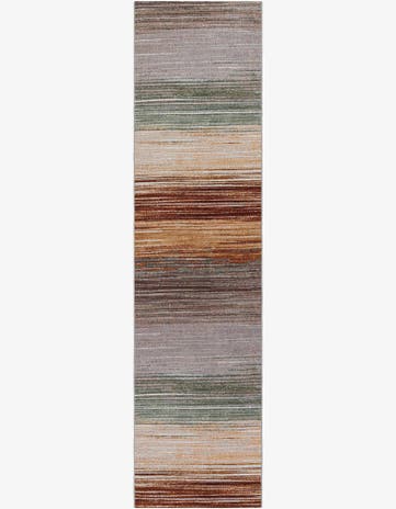 Easy-Clean Modern Indoor / Outdoor Runner Rug