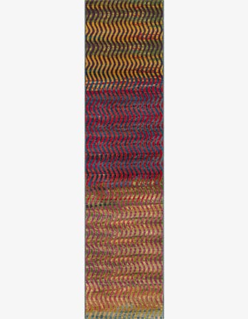 Easy-Clean Modern Indoor / Outdoor Runner Rug