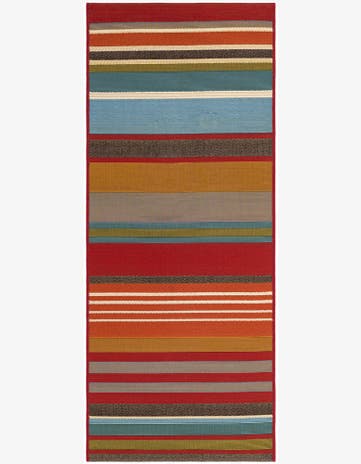 Easy-Clean Modern Indoor / Outdoor Runner Rug