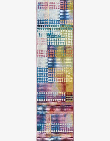 Easy-Clean Modern Indoor / Outdoor Runner Rug