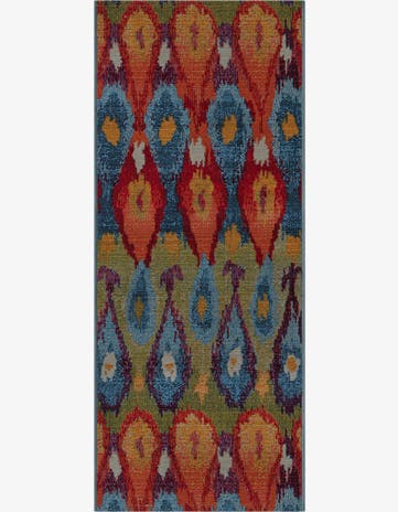 2' x 5' Easy-Clean Modern Indoor / Outdoor Runner Rug