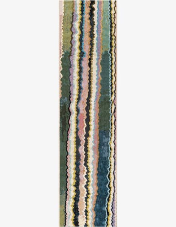 Easy-Clean Modern Indoor / Outdoor Runner Rug