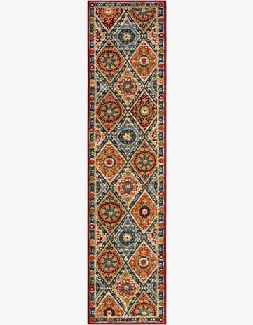 Easy-Clean Modern Indoor / Outdoor Runner Rug