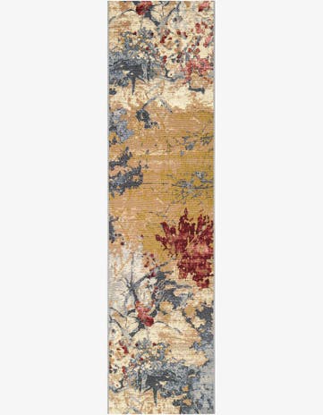 2' x 8' Easy-Clean Modern Indoor / Outdoor Runner Rug