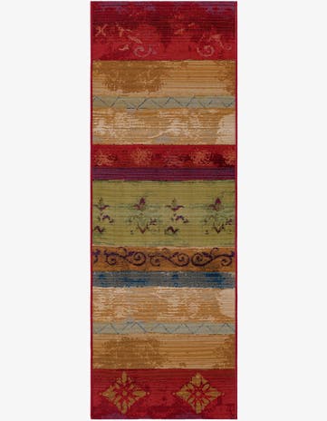 Easy-Clean Modern Indoor / Outdoor Runner Rug