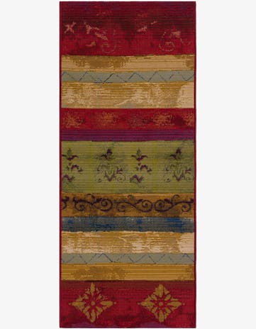 Easy-Clean Modern Indoor / Outdoor Runner Rug