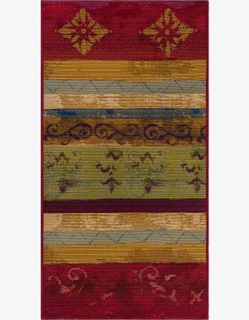 Easy-Clean Modern Indoor / Outdoor Runner Rug