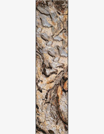 Easy-Clean Modern Indoor / Outdoor Runner Rug