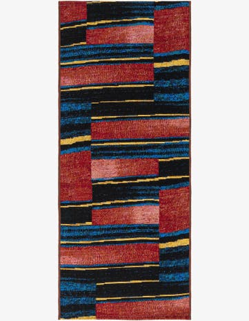 Easy-Clean Modern Indoor / Outdoor Runner Rug