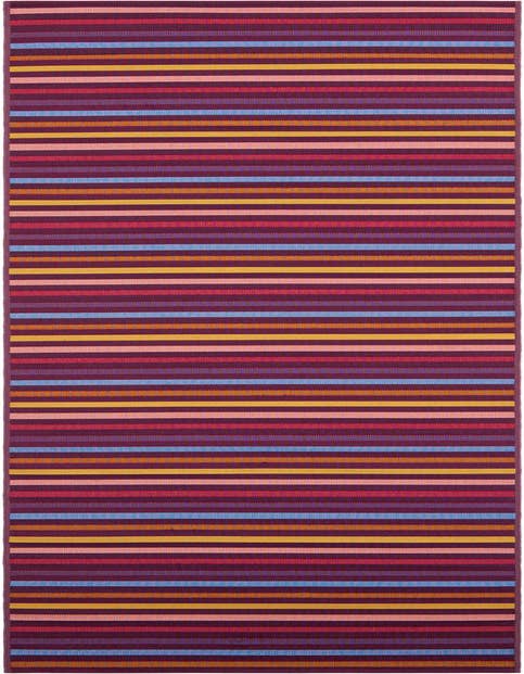 Detail image of 2' 7 x 12' Easy-Clean Ribbon Indoor / Outdoor Runner Rug