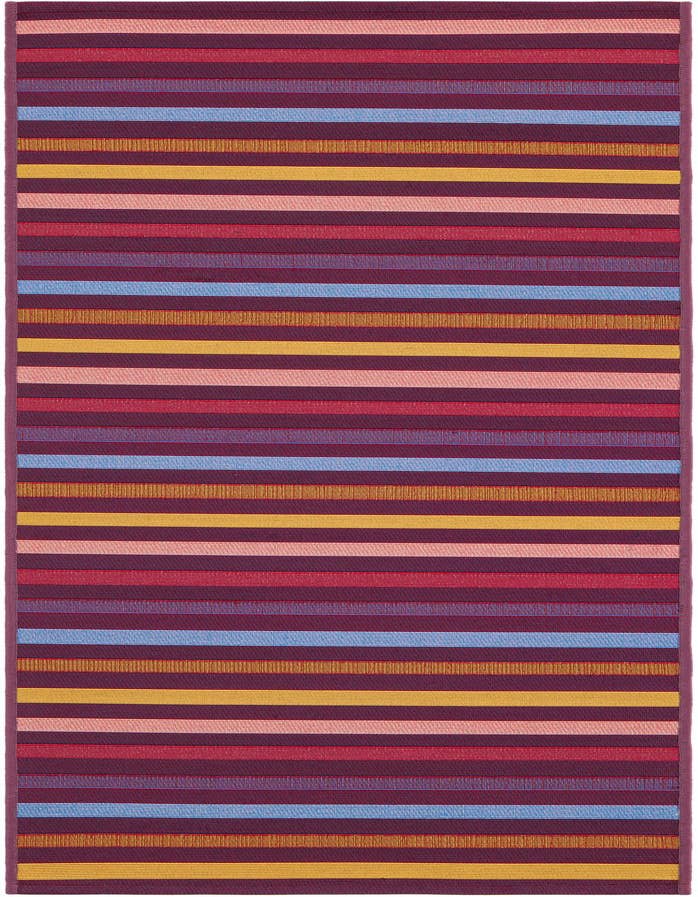 Detail image of 2' x 6' Easy-Clean Ribbon Indoor / Outdoor Runner Rug