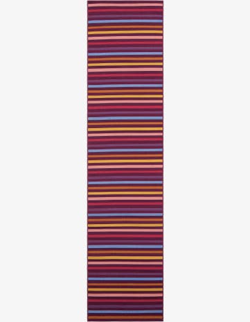 Easy-Clean Ribbon Indoor / Outdoor Runner Rug