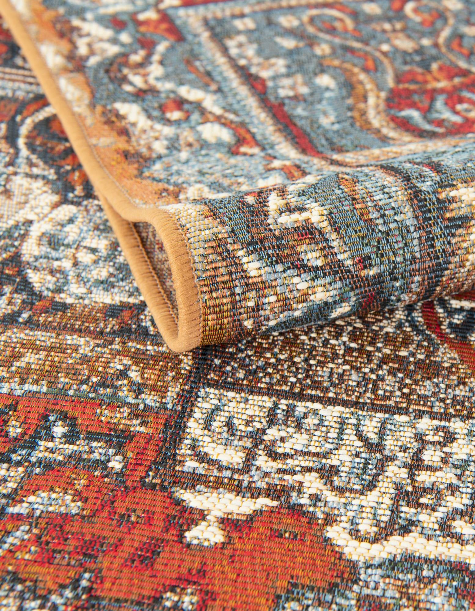 2' x 5' Easy-Clean Traditional Indoor / Outdoor Runner Rug