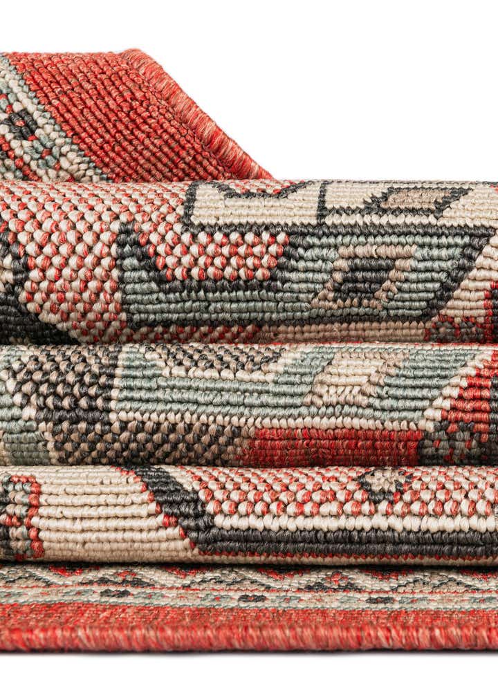 2' x 5' Easy-Clean Traditional Indoor / Outdoor Runner Rug